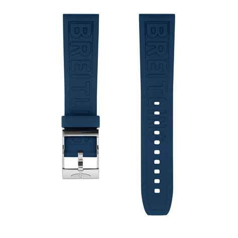 breitling 18 strap|Blue Diver Pro Rubber Strap .